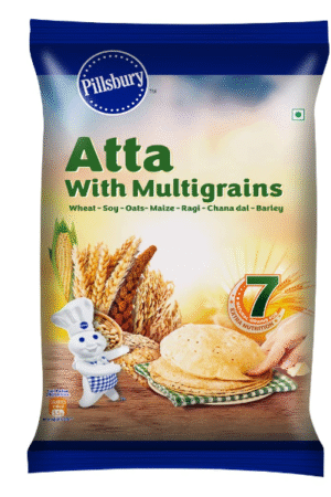 PILLSBURY MULTIGRAIN ATTA 4x5KG