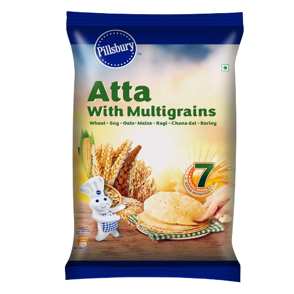 PILLSBURY MULTIGRAIN ATTA 4x5KG