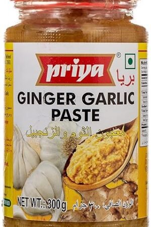 PRIYA GINGER GARLIC PASTE 24X300G