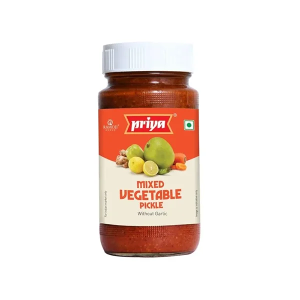PRIYA MIXED VEG PICKLE 24X300G
