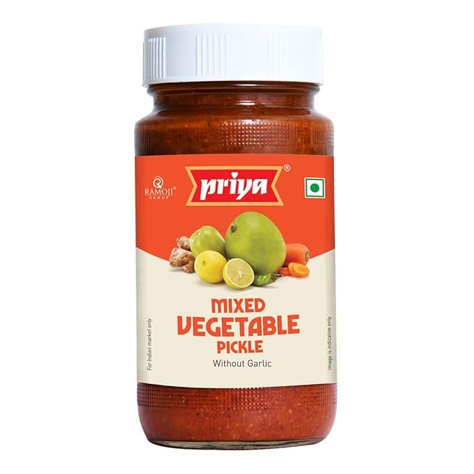 PRIYA MIXED VEG PICKLE 24X300G