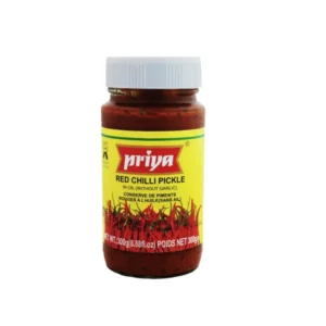 PRIYA RED CHILLI PICKLE 24X300G