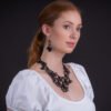 Fan Leaf Recycle Rubber Clover Earrings by Paguro Upcycle