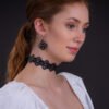 Blossom Victorian Flower Choker by Paguro Upcycle