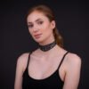 Stargate Statement Vegan Choker by Paguro Upcycle