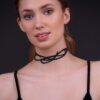 Wave Elegant Inner Tube Choker by Paguro Upcycle
