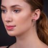 Zig Recycled Skateboard Stud Earrings by Paguro Upcycle