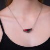 Prisma Recycled Skateboard Necklace by Paguro Upcycle
