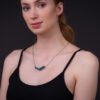 Arrow Recycled Skateboard Chain Necklace by Paguro Upcycle
