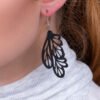 Fountain Handmade Vegan Earrings by Paguro Upcycle
