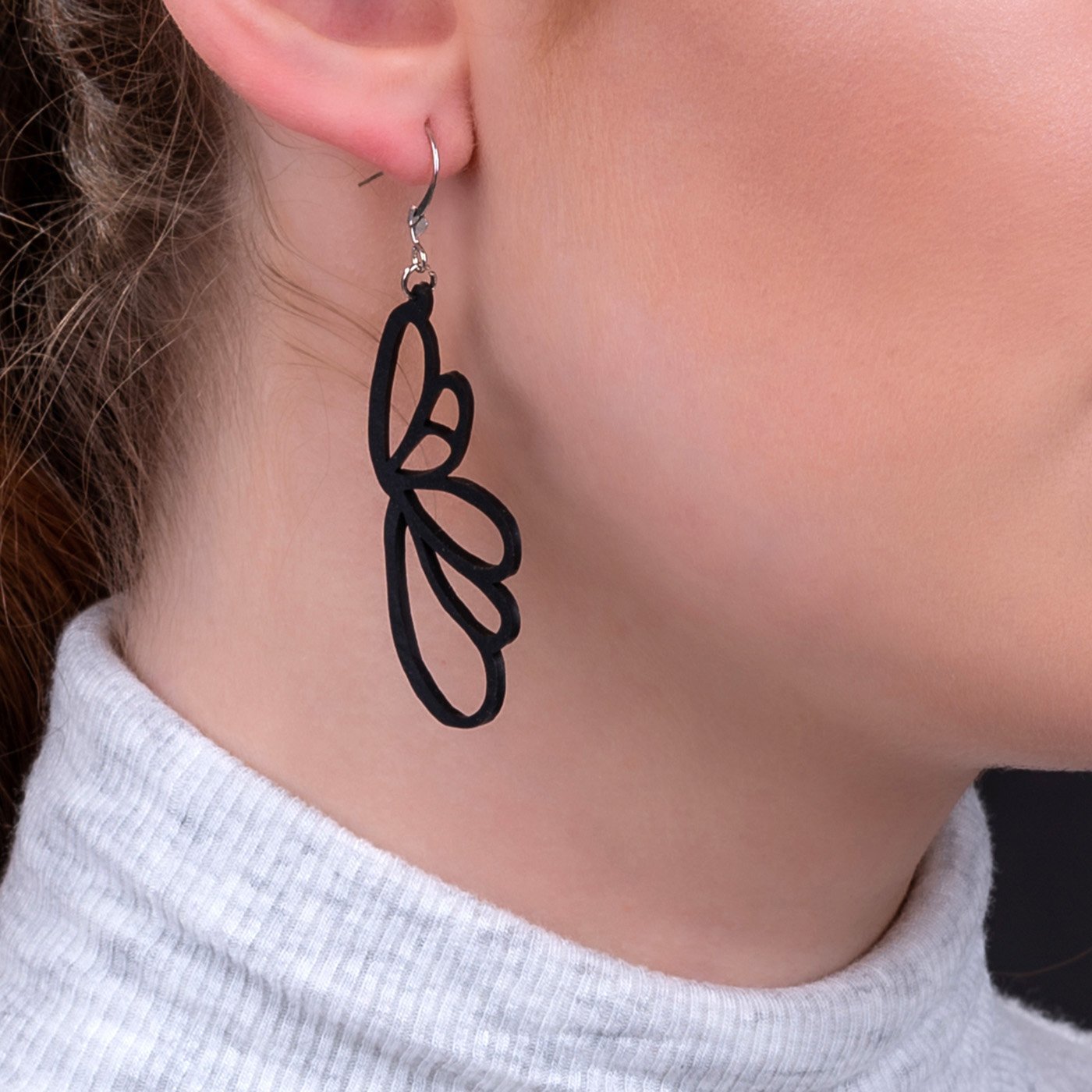 Lilax Upcycled Earrings by Paguro Upcycle