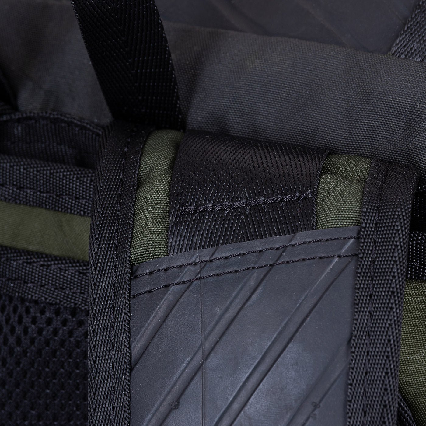 Colonel Vegan Waterproof Backpack with Laptop Compartment by Paguro Upcycle