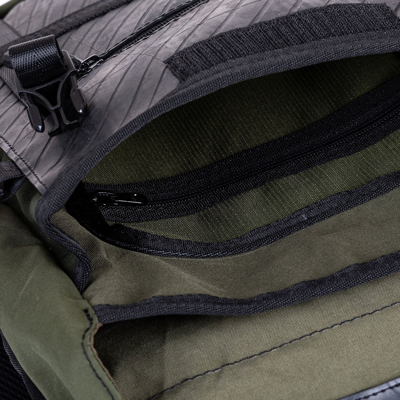 Colonel Vegan Waterproof Backpack with Laptop Compartment by Paguro Upcycle