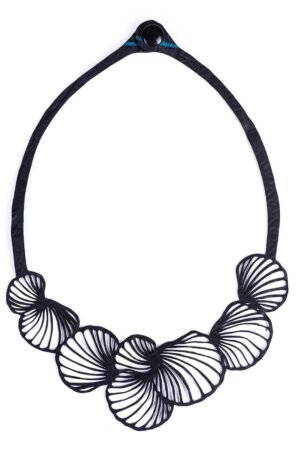 Shell Inner Tube Necklace by Paguro Upcycle