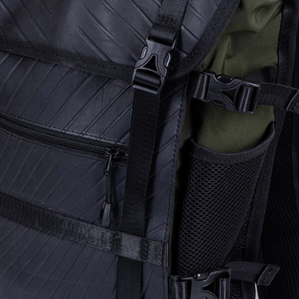 Colonel Vegan Waterproof Backpack with Laptop Compartment by Paguro Upcycle