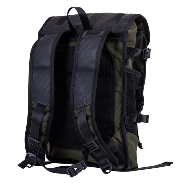 Colonel Vegan Waterproof Backpack with Laptop Compartment by Paguro Upcycle