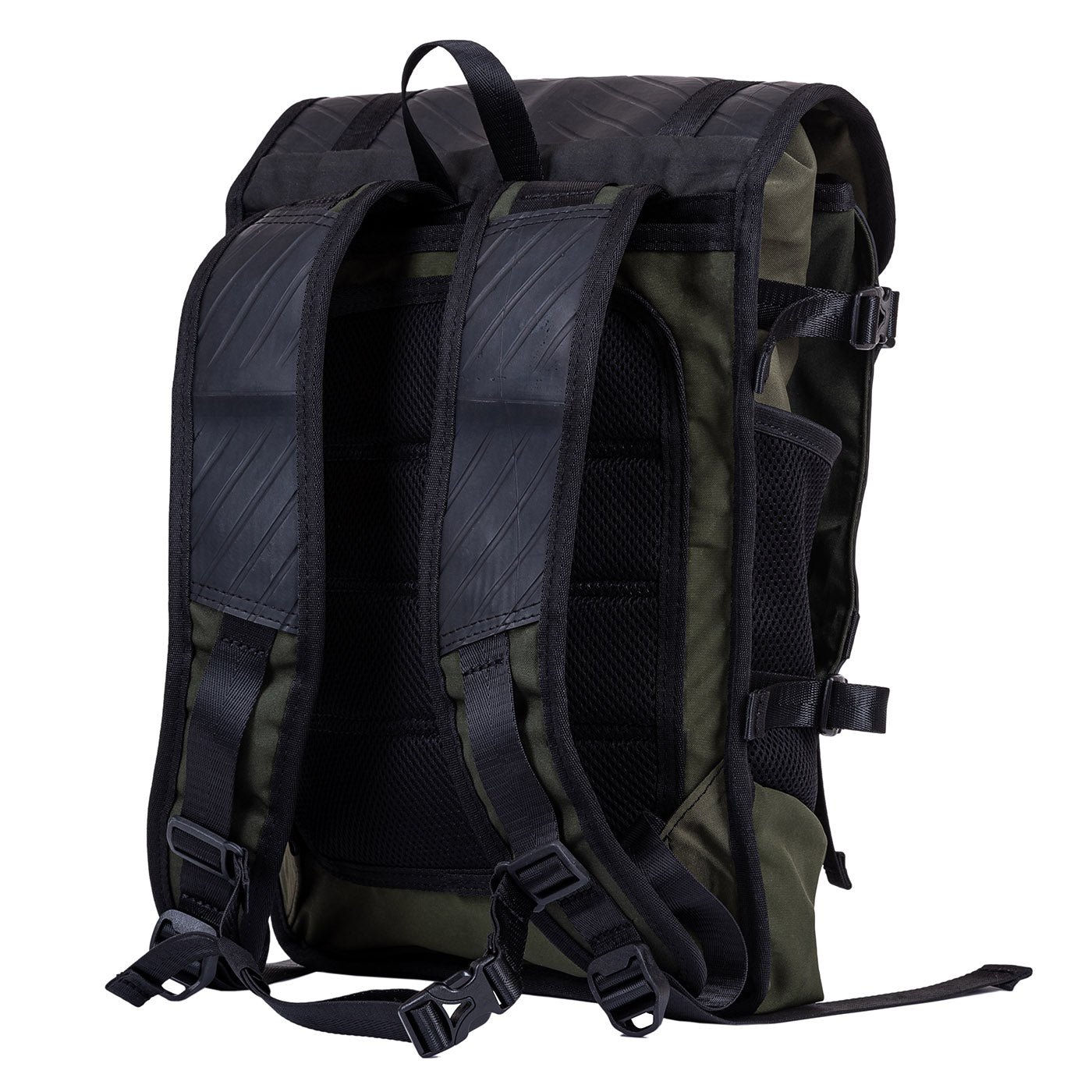 Colonel Vegan Waterproof Backpack with Laptop Compartment by Paguro Upcycle