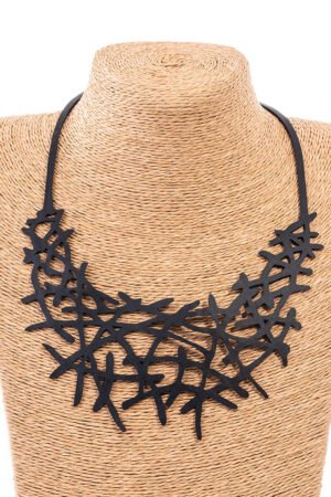 Alga Eco Friendly Rubber Necklace by Paguro Upcycle