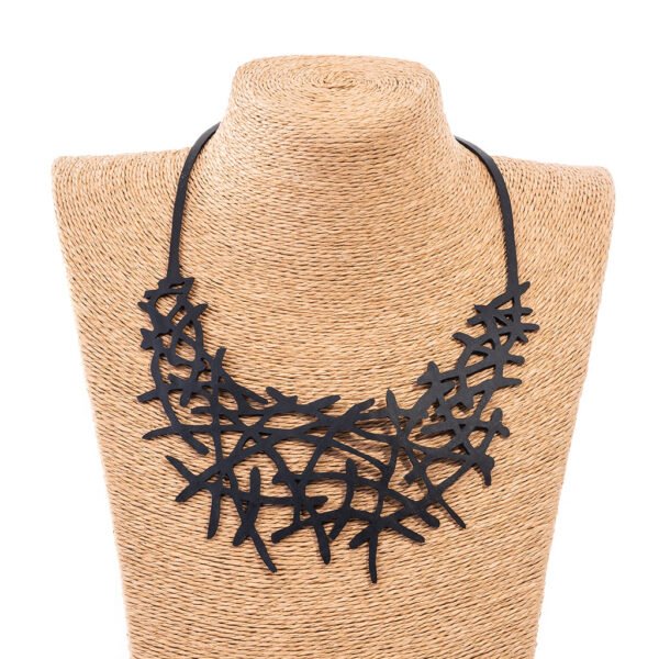 Alga Eco Friendly Rubber Necklace by Paguro Upcycle