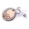 Beach Eco-friendly Recycled Wood Earrings by Paguro Upcycle