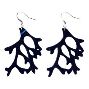 Reef Recycled Rubber Earrings by Paguro Upcycle