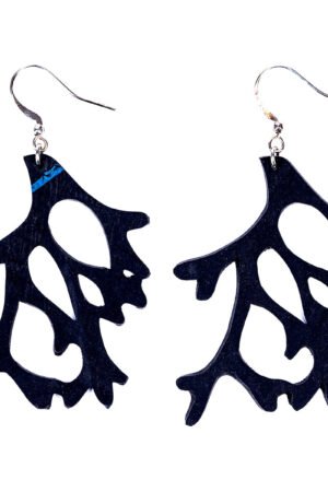 Reef Recycled Rubber Earrings by Paguro Upcycle