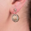 Beach Eco-friendly Recycled Wood Earrings by Paguro Upcycle