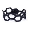 Belinda Geometric Thin Inner Tube Bracelet by Paguro Upcycle