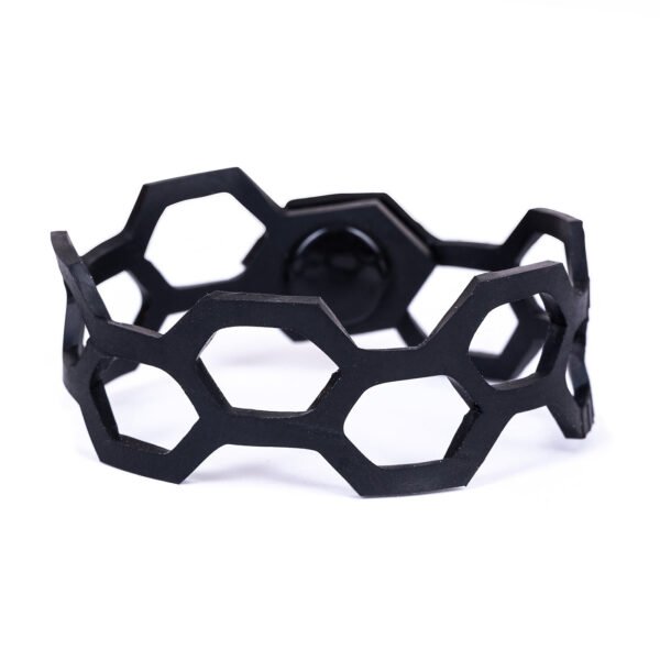 Belinda Geometric Thin Inner Tube Bracelet by Paguro Upcycle