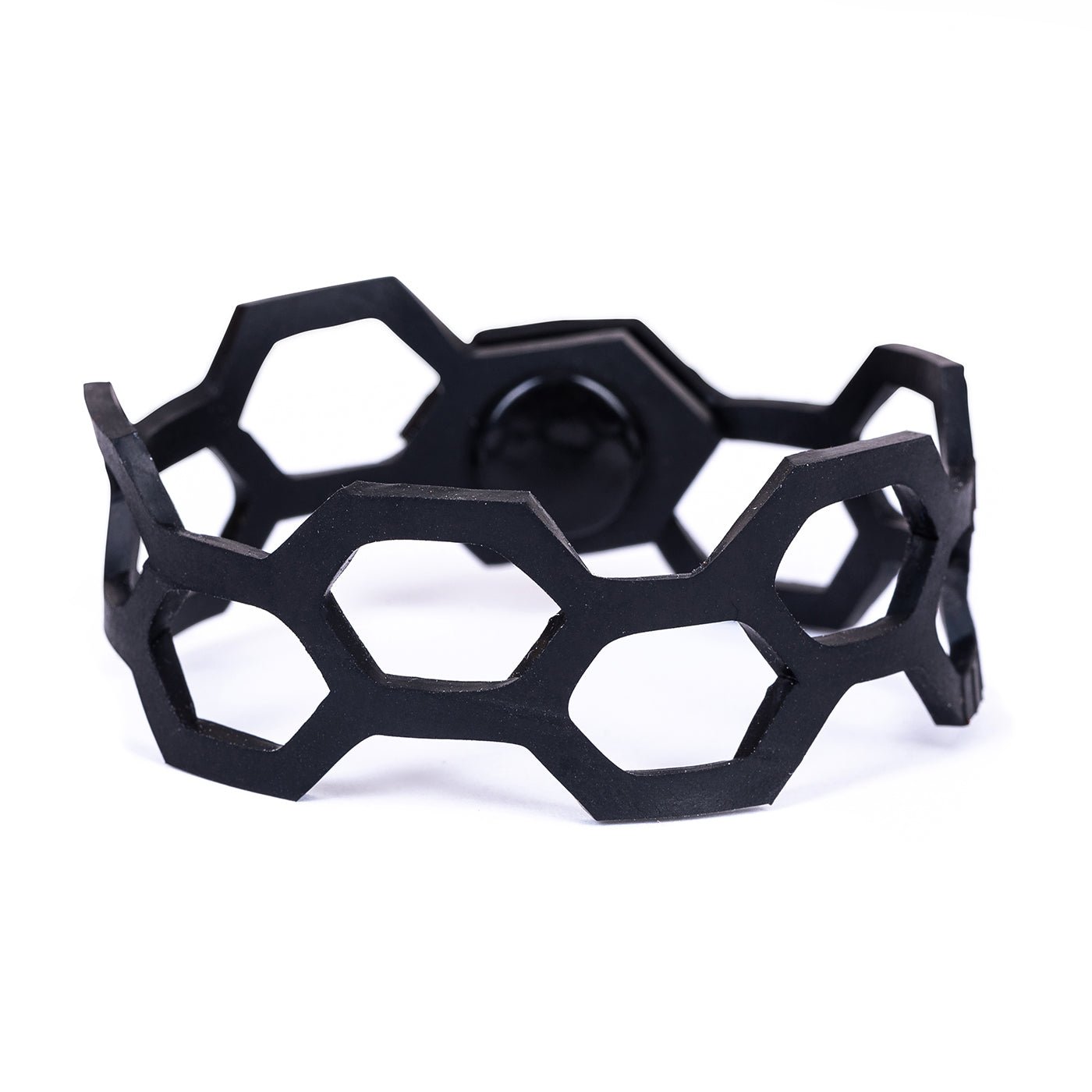 Belinda Geometric Thin Inner Tube Bracelet by Paguro Upcycle