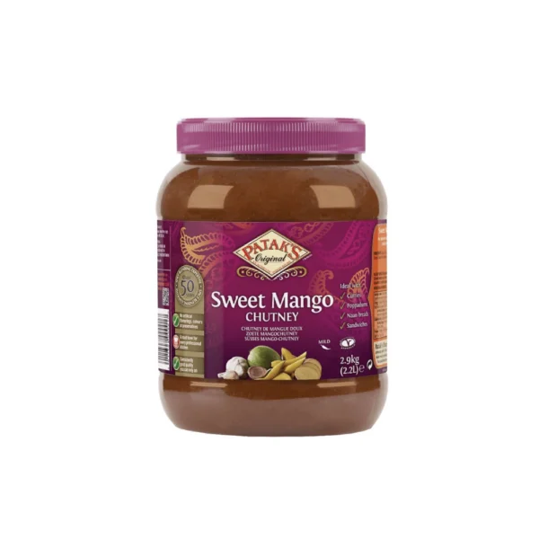 Pataks Mango Chutney Sweet 2X2.2Kg
