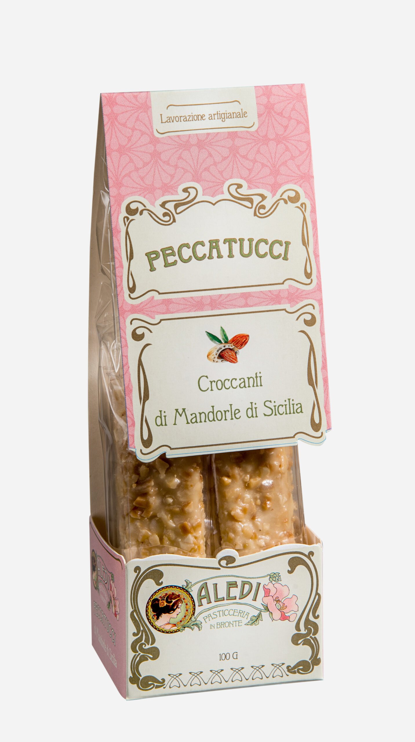 Peccatucci Mandorle di Sicilia g.100 x 24