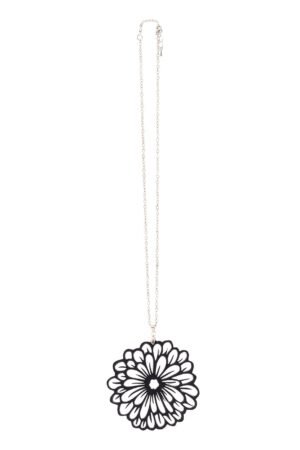 Peony Upcycled Pendant Necklace