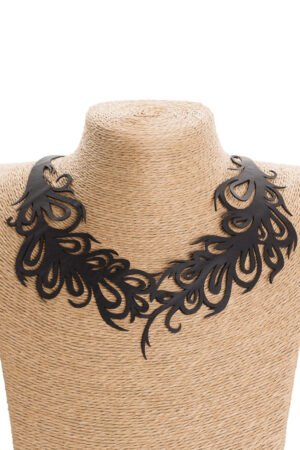 Phoenix Exquisite Inner Tube Necklace by Paguro Upcycle