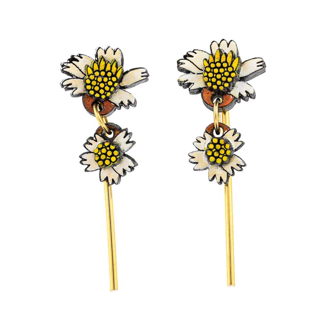 Pilosa Reclaimed Wood Earrings