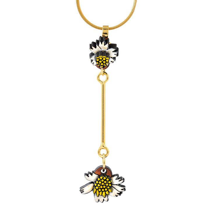Pilosa Reclaimed Wood Necklace