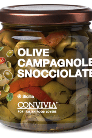 Pitted country olives