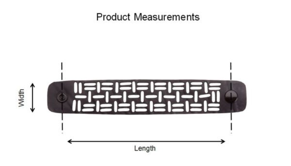 Sequence Recycled Rubber Geometric Bracelet by Paguro Upcycle