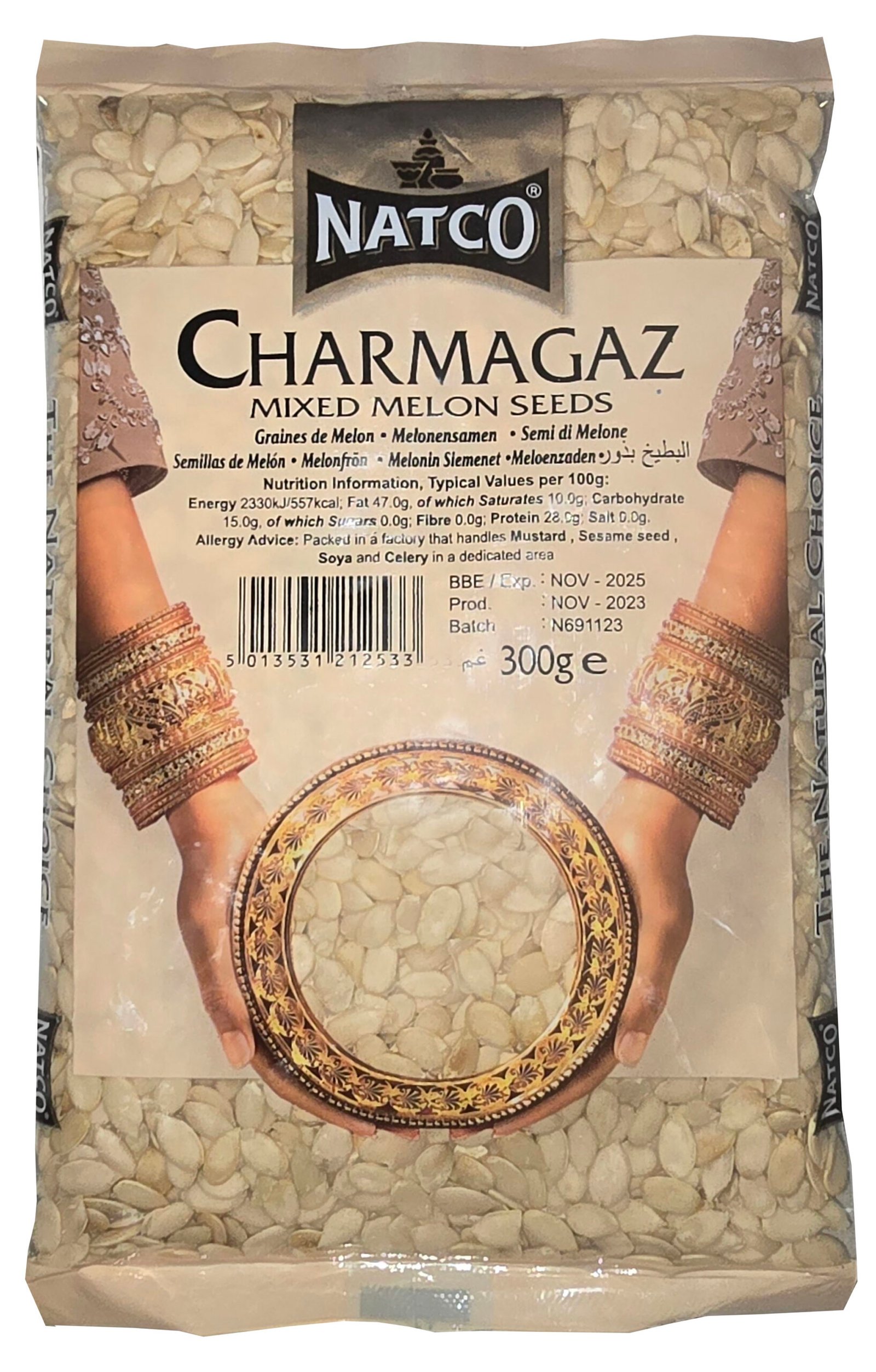 Natco Charmagaz (Melon Seeds) 20X300G