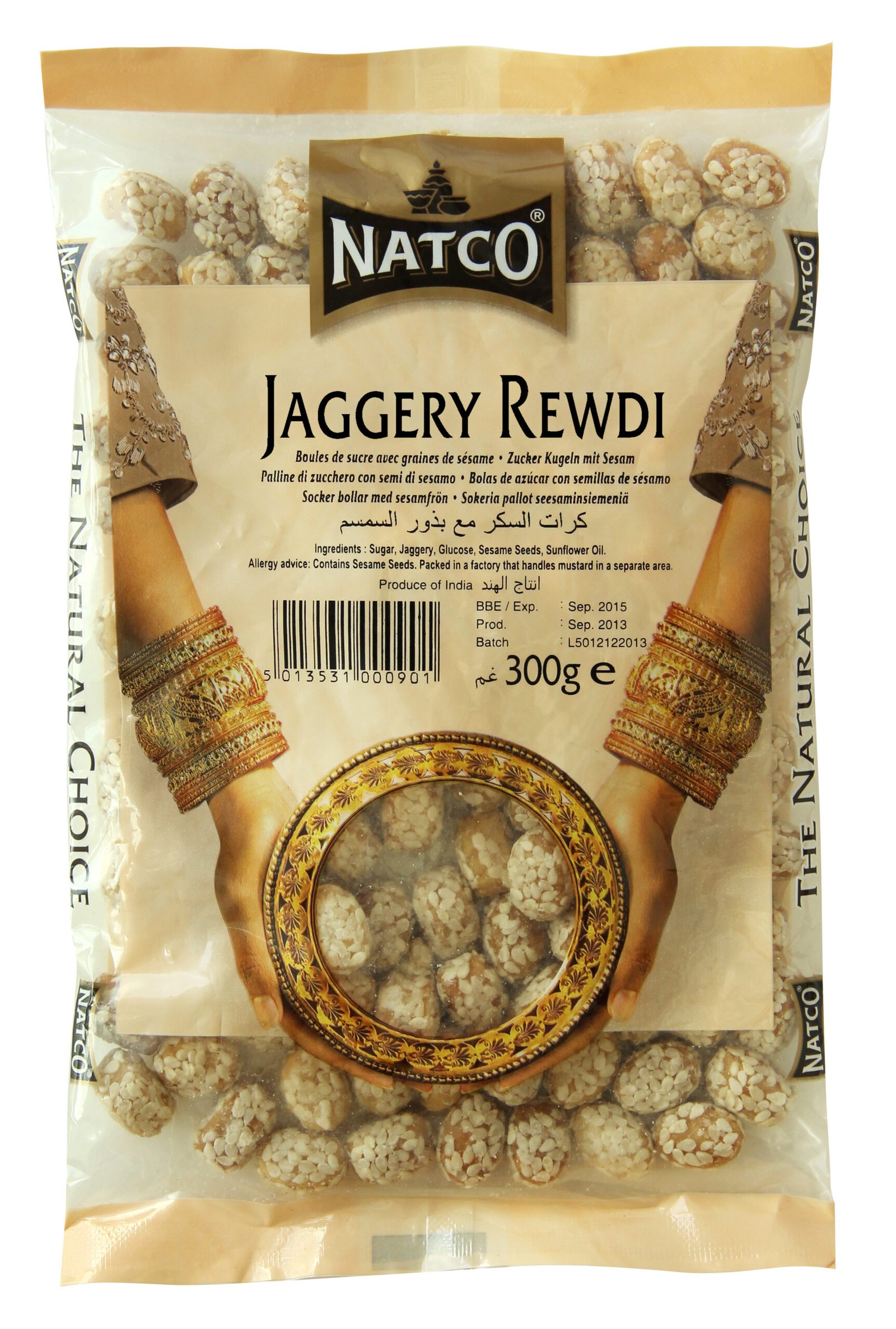 Natco Jaggery Rewdi 10X300g