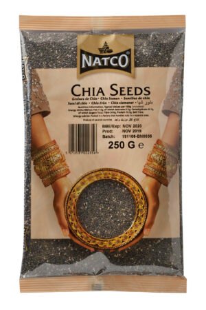 Natco Chia Seeds Black 6X250g