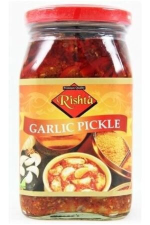 RISHTA GARLIC PICKLE 12X400G