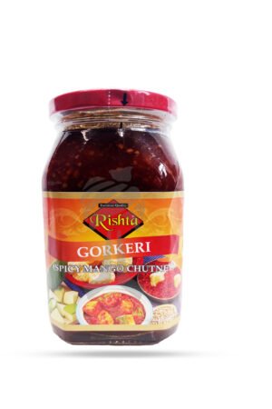 RISHTA GORKERI (SPICY MANGO CHUTNEY) 12X450G