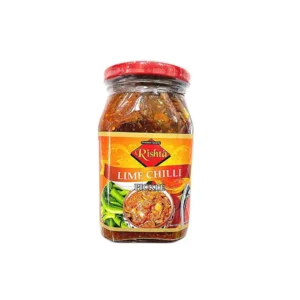 RISHTA LIME CHILLI PICKLE 12X400G