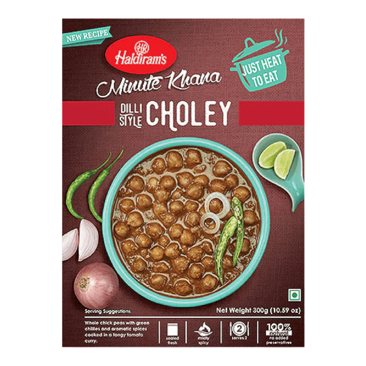 RTE HALDI'S DILLI STYLE CHOLEY 10X300G