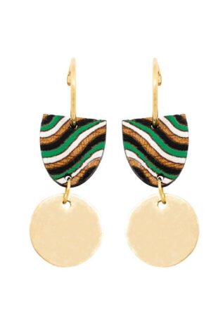 Rawan Recycled Wood Earrings