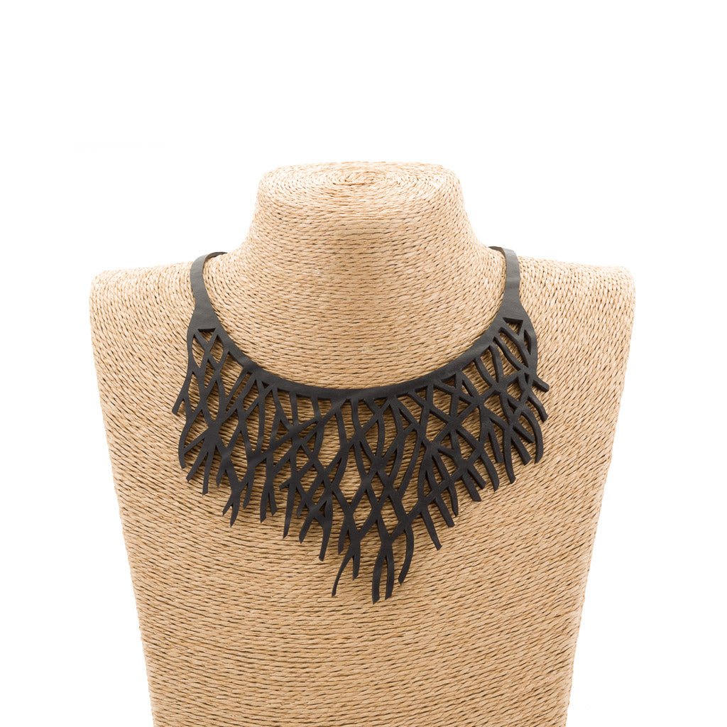Reef Handmade Marine Rubber Necklace by Paguro Upcycle