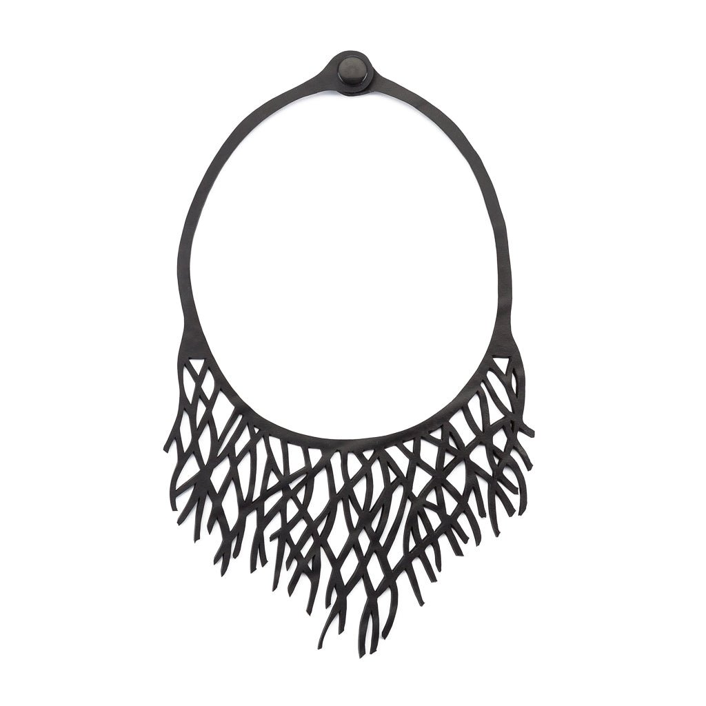 Reef Handmade Marine Rubber Necklace by Paguro Upcycle