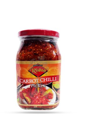 RISHTA CARROT CHILLI PICKLE 12X400G