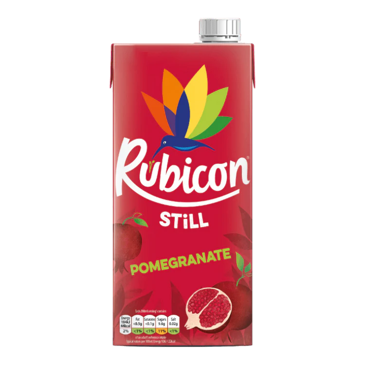 RUBICON JUICE POMEGRANATE 12X1L